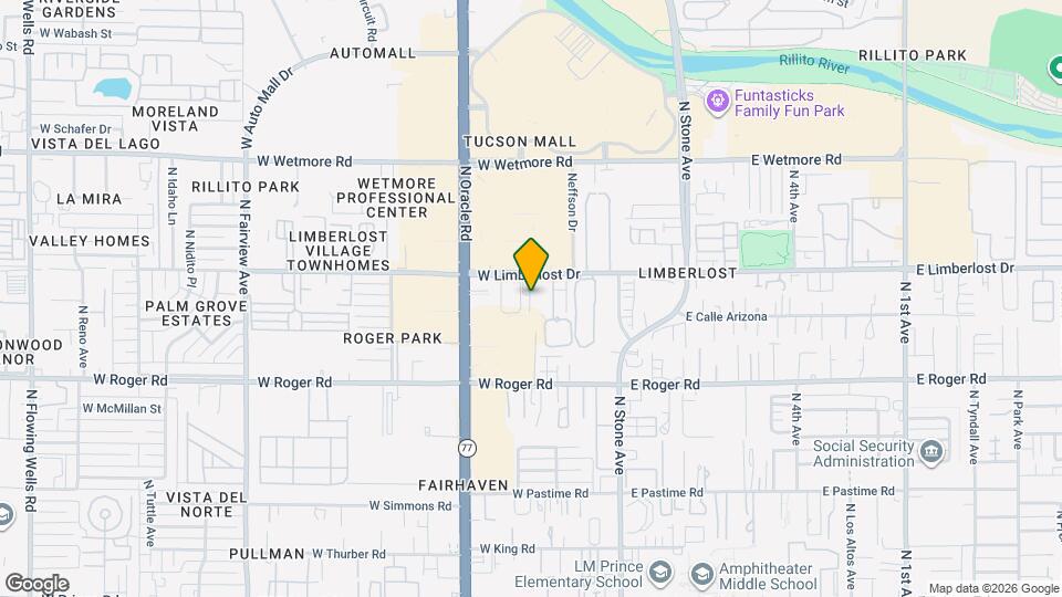 239 W Limberlost Dr Map and Location Details