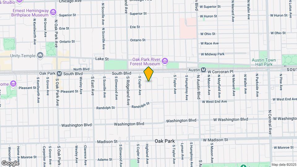 Harvey Street Apartments Mapa y Detalles de la Ubicación