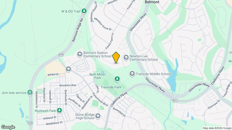 43176 Tall Pines Ct Map and Location Details