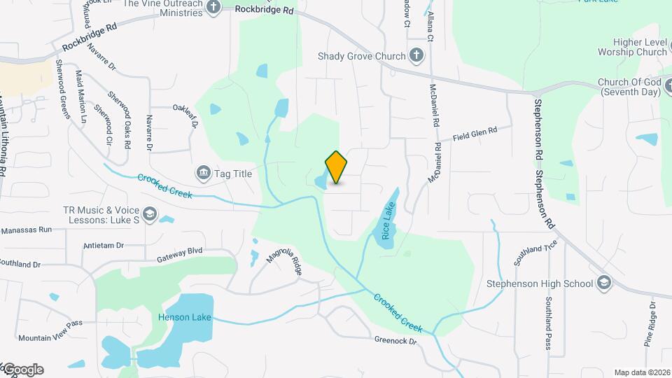 6032 Hitt Lake Trail Mapa y Detalles de la Ubicación