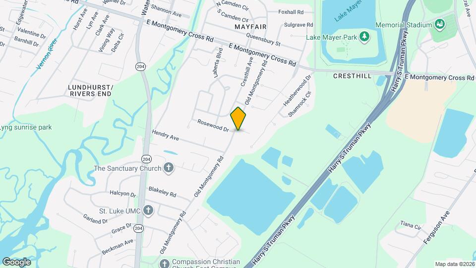 103 Five Oaks Ct Map and Location Details