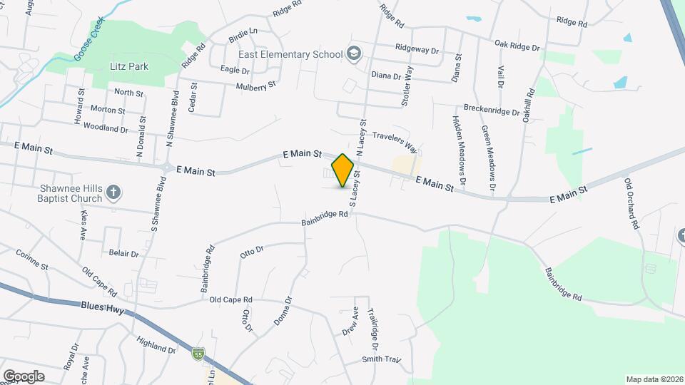 2345 Garrett Ln Mapa y Detalles de la Ubicación