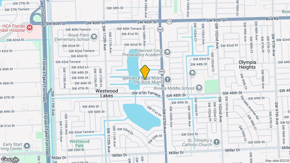 10790 SW 46th St Map and Location Details