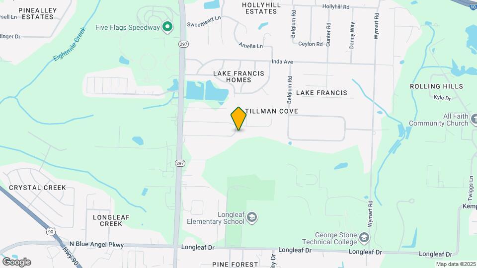 1911 Tillman Ln Map and Location Details