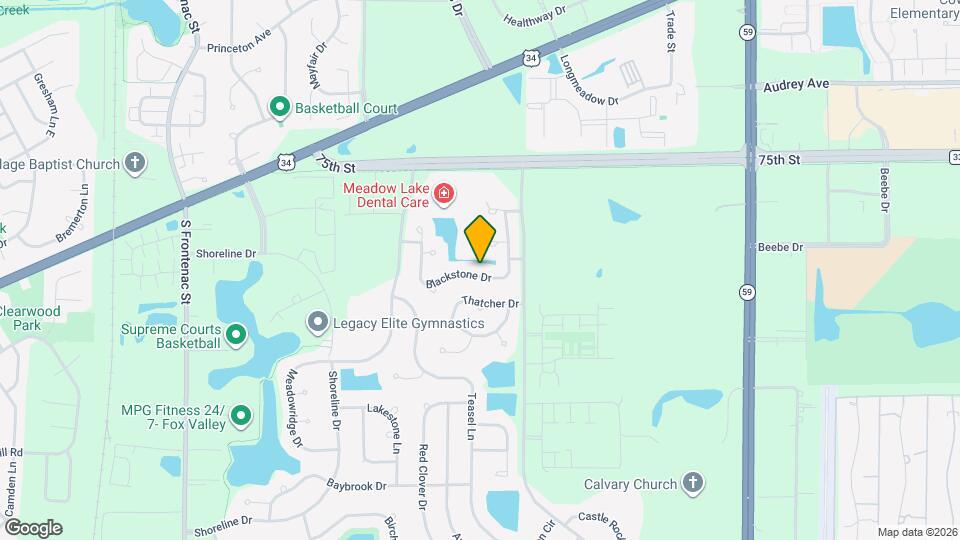 4012 Blackstone Dr Map and Location Details