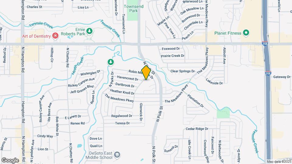 704 Creek Tree Dr Map and Location Details