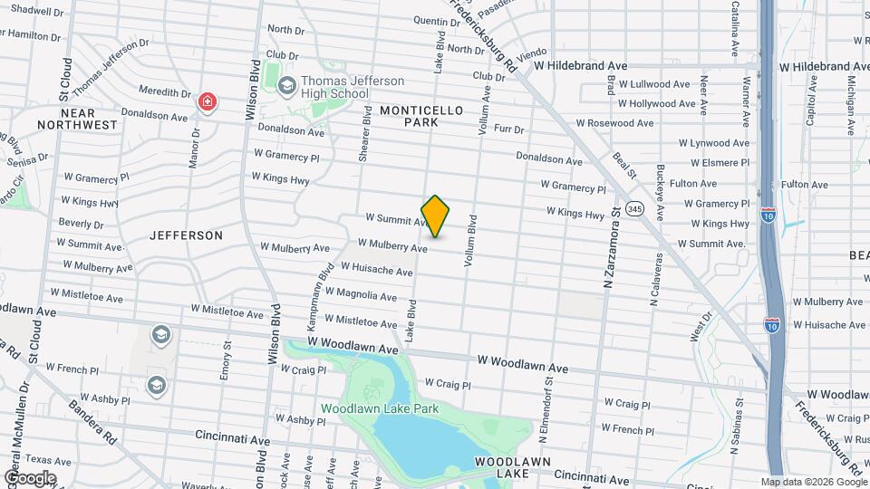 2039 W Mulberry Ave Mapa y Detalles de la Ubicación