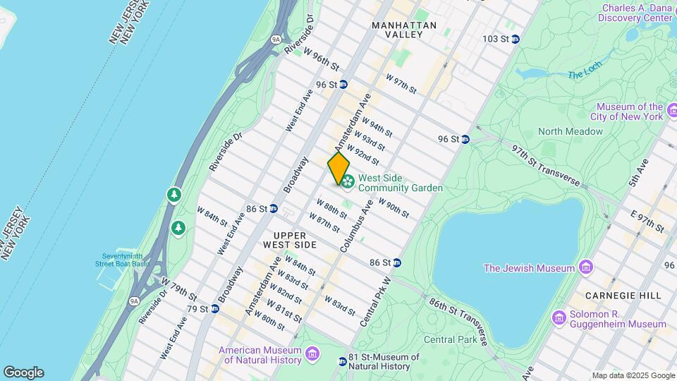 133-135 W 89th St Mapa y Detalles de la Ubicación