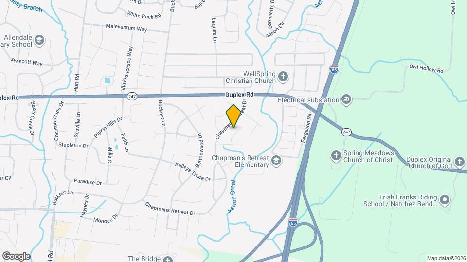 1311 Carmack Ct Mapa y Detalles de la Ubicación