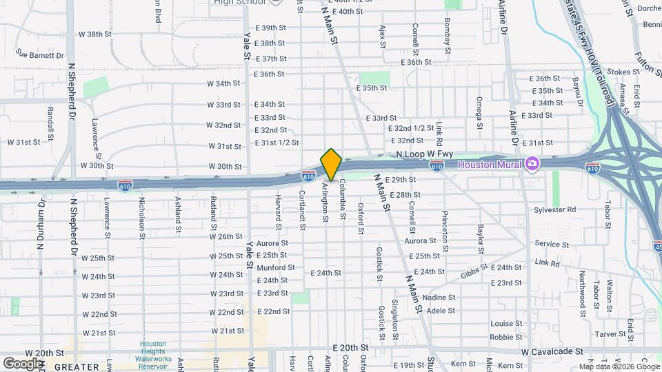 404 E 29th St Map and Location Details