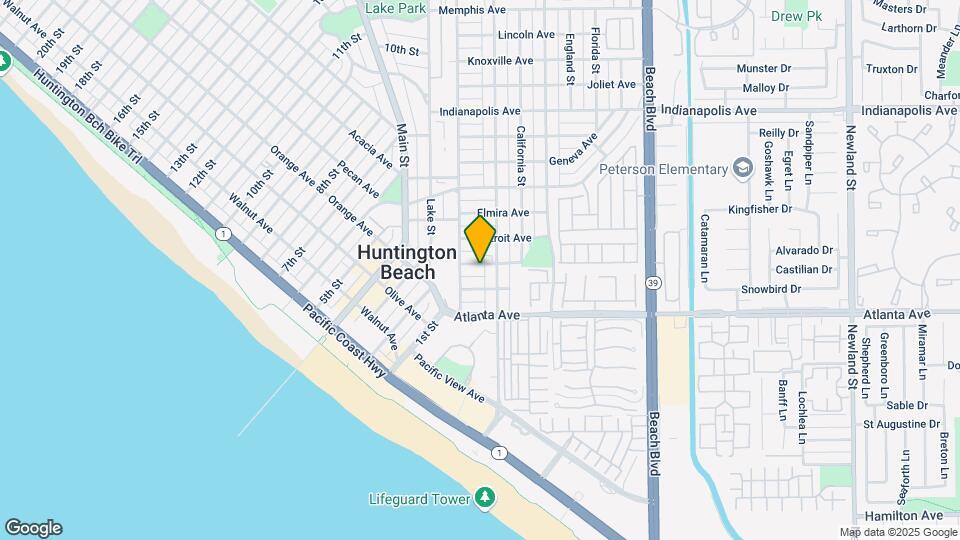 218 Chicago Ave Mapa y Detalles de la Ubicación