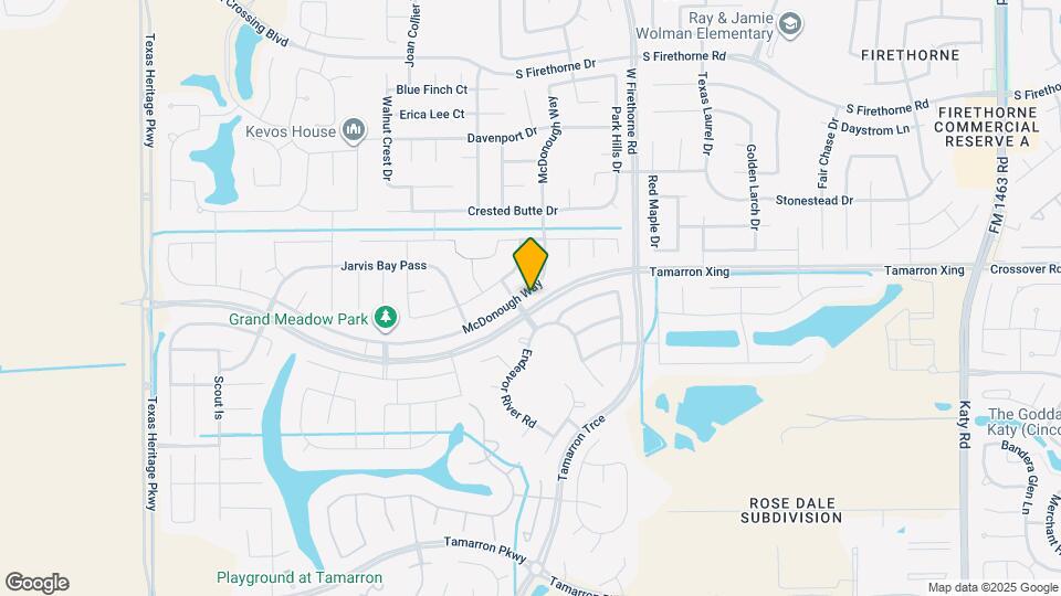3023 McDonough Way Map and Location Details