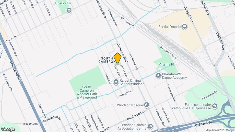 2148 Curry Ave Map and Location Details