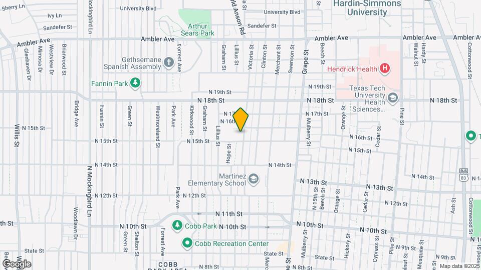 1518 Victoria St Map and Location Details