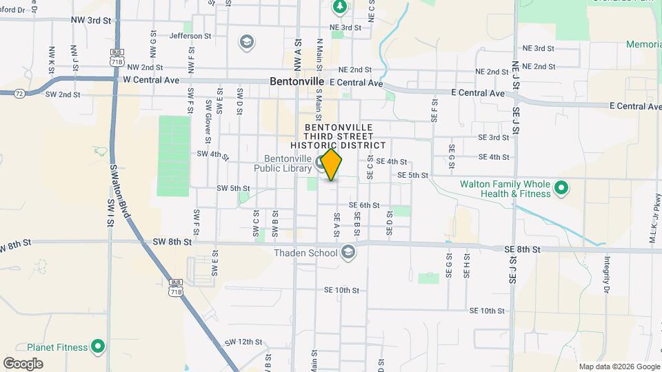 502 SE B St Mapa y Detalles de la Ubicación