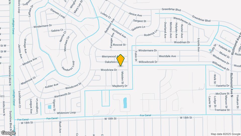 548 Woodview Dr Mapa y Detalles de la Ubicación