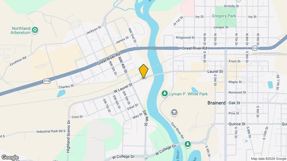 219 W Laurel St, Unit Laurel St. 4- plex Map and Location Details
