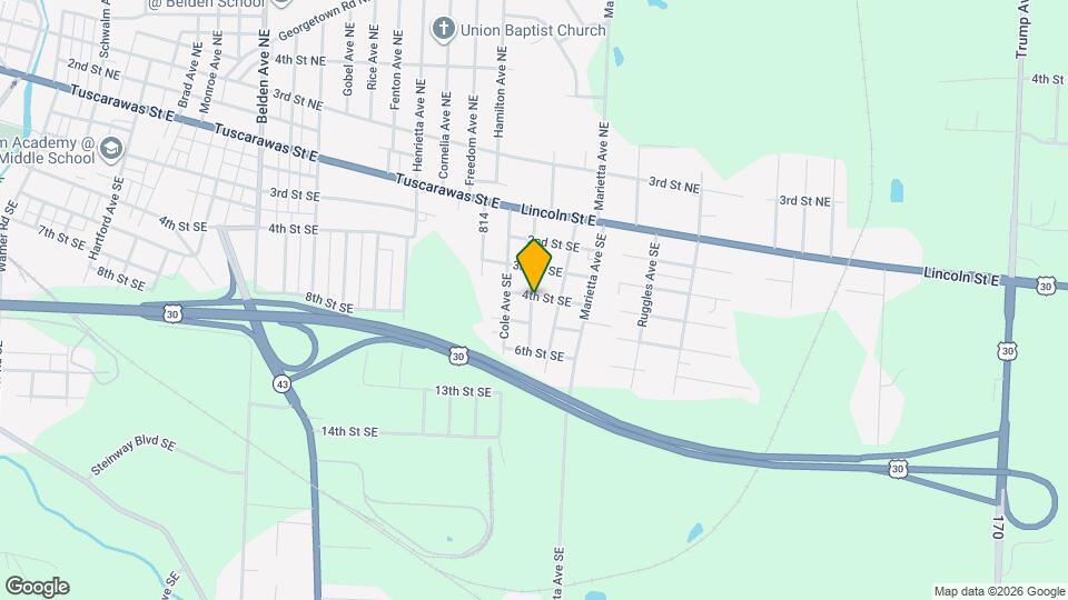 2700 4th St SE Map and Location Details