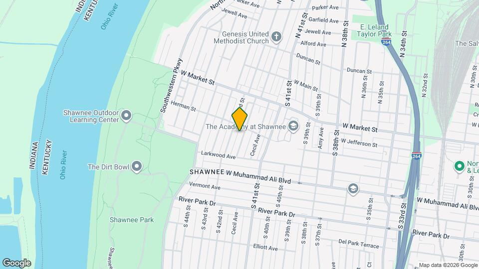 310 S 42nd St Map and Location Details