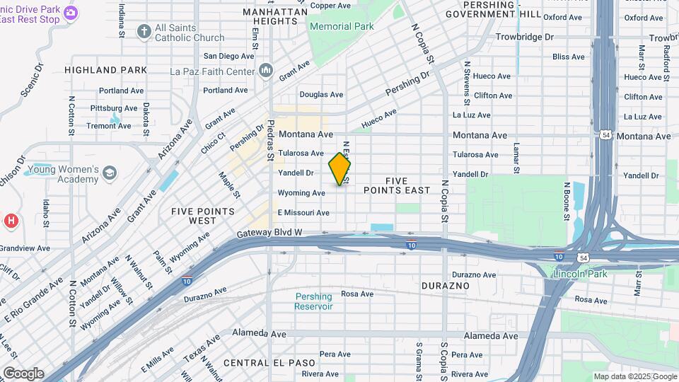 3119-3133 Wyoming Ave Map and Location Details