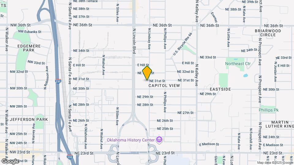 3117 N Lindsay Ave Map and Location Details