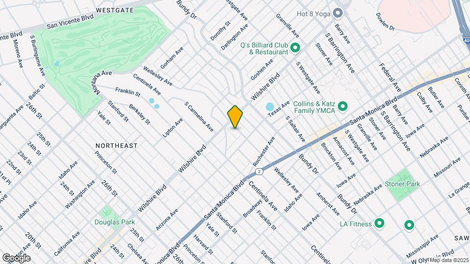 1223 Wellesley Ave Map and Location Details