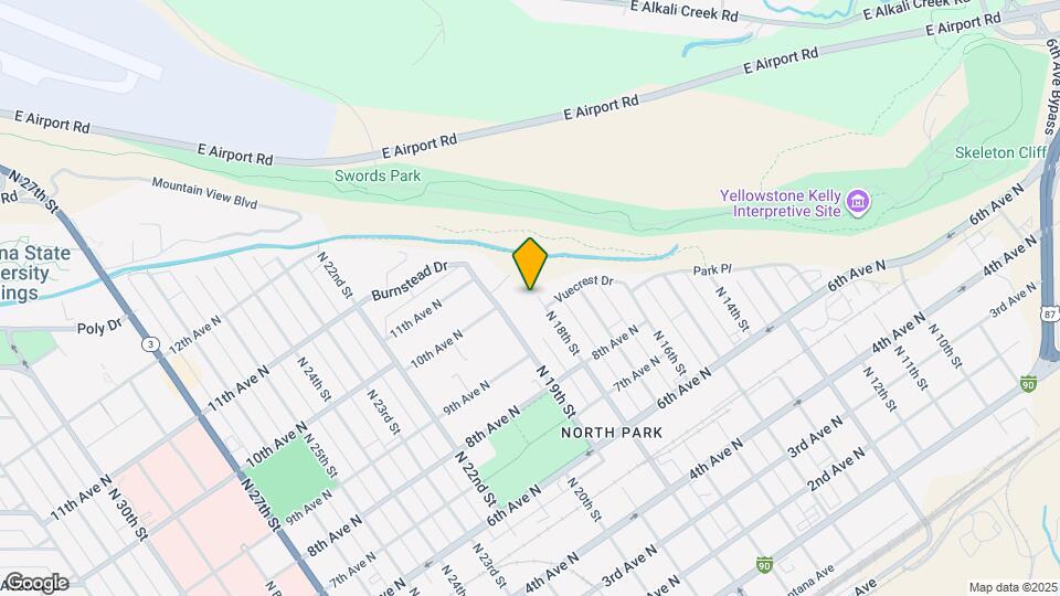 984 N 18th St, Unit 984 Map and Location Details