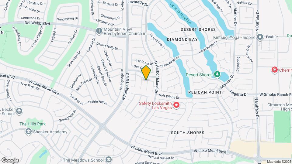 2437 Palm Shore Ct Map and Location Details