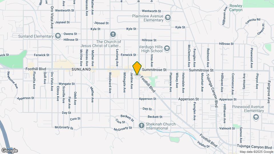 10435 Mount Gleason Ave Mapa y Detalles de la Ubicación