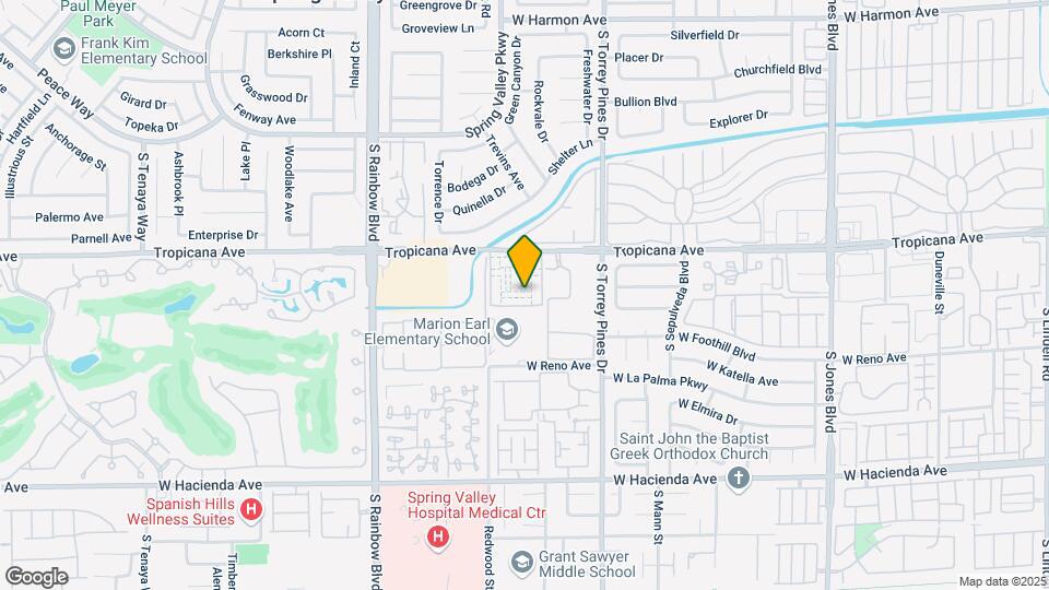 6671 W Tropicana Ave Map and Location Details