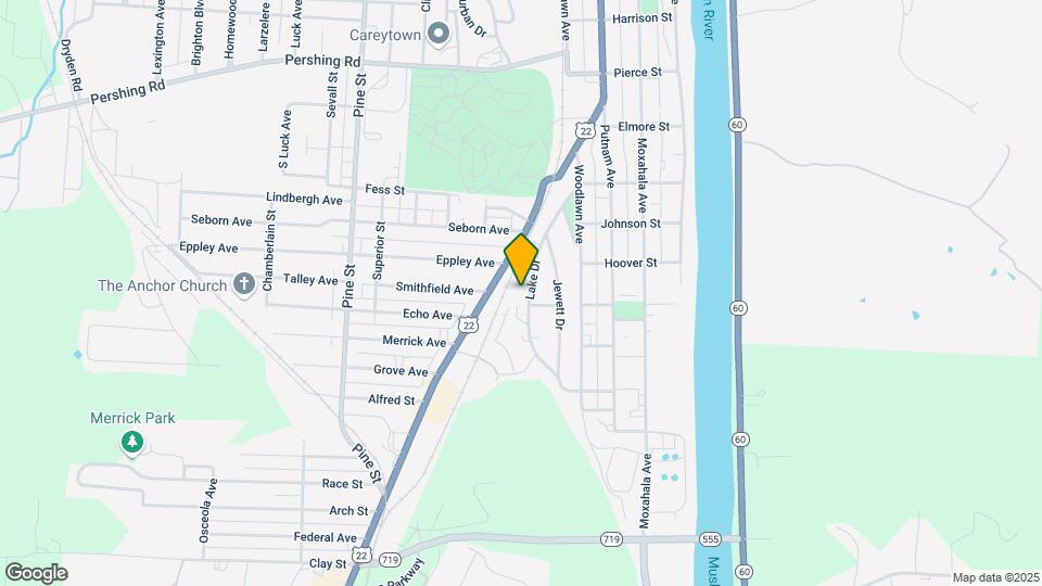 1323 Lake Dr Map and Location Details