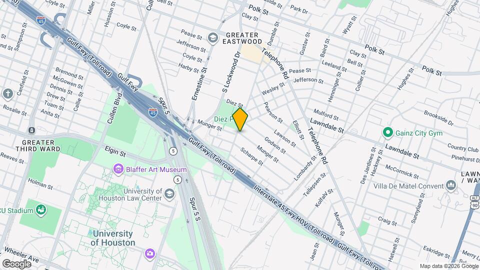 1404 Munger St Map and Location Details