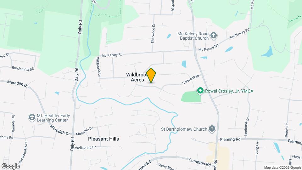 980 Sarbrook Dr Map and Location Details