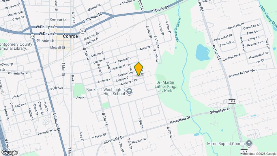 710 Avenue J Pl Map and Location Details