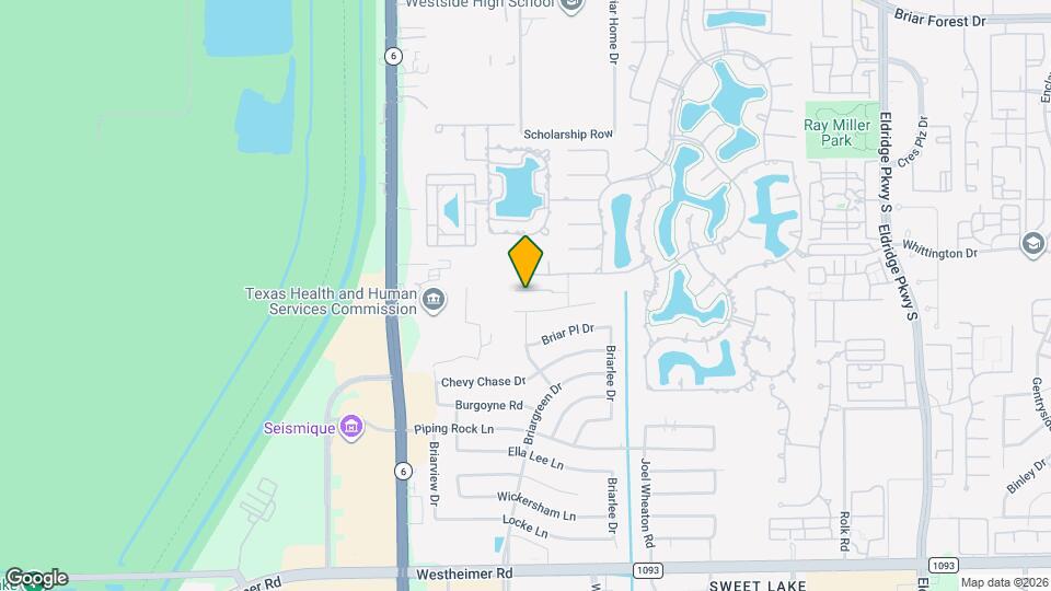 14203 Briarsage Ct Map and Location Details