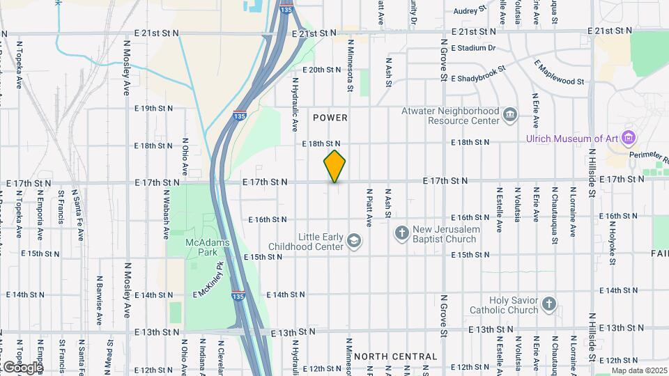 1750 N Minneapolis St Map and Location Details