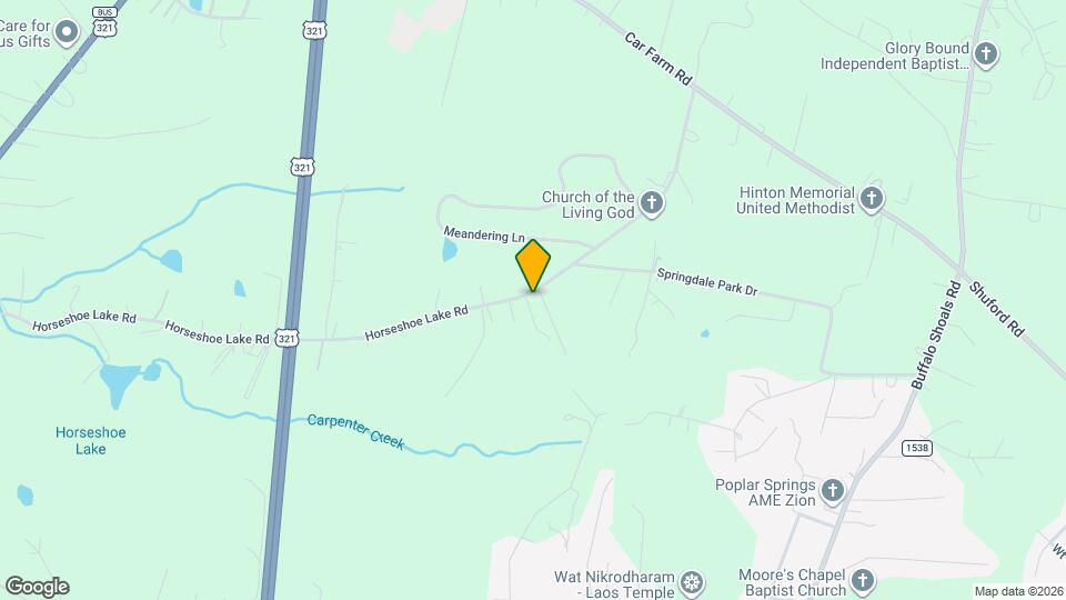 820 Horseshoe Lake Rd Mapa y Detalles de la Ubicación