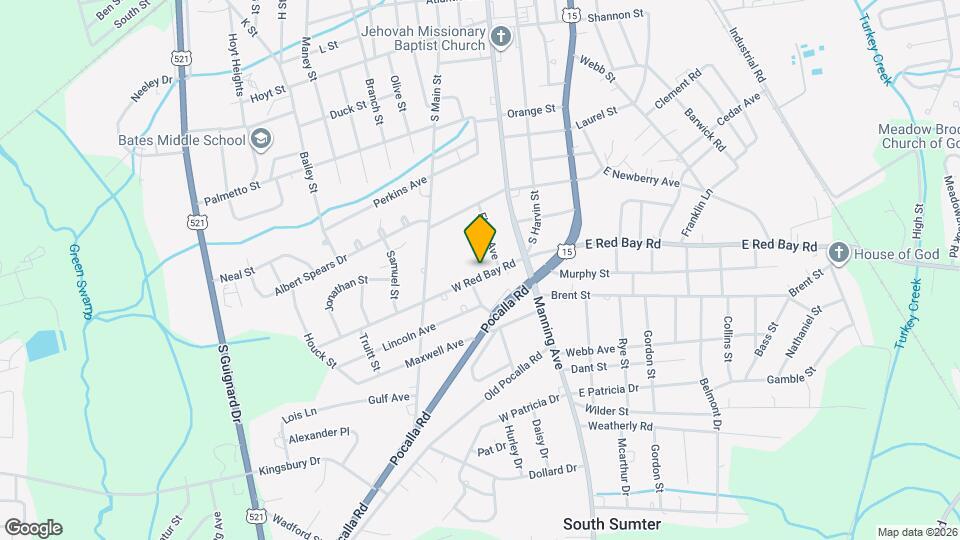 21 W Red Bay Rd Map and Location Details