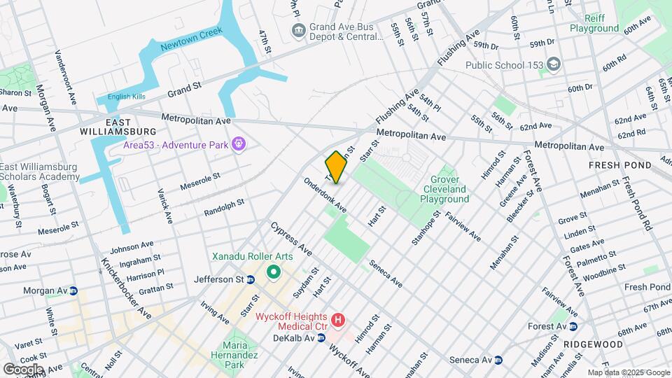 1867 Starr St Mapa y Detalles de la Ubicación