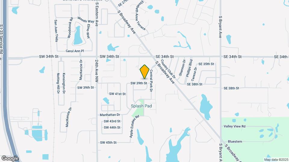305 SW 39th St Map and Location Details