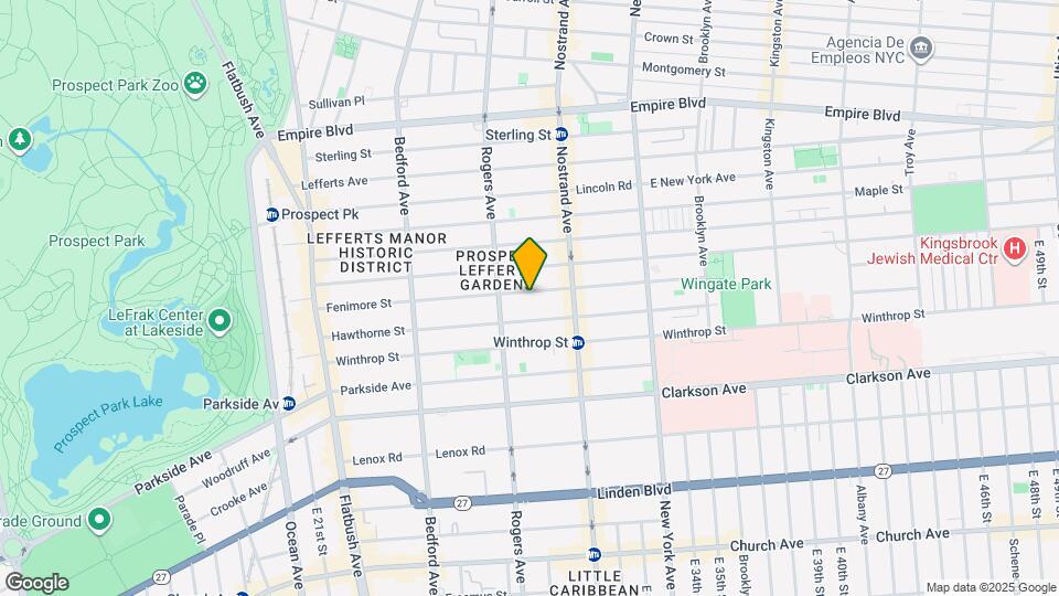 310 Fenimore St Map and Location Details