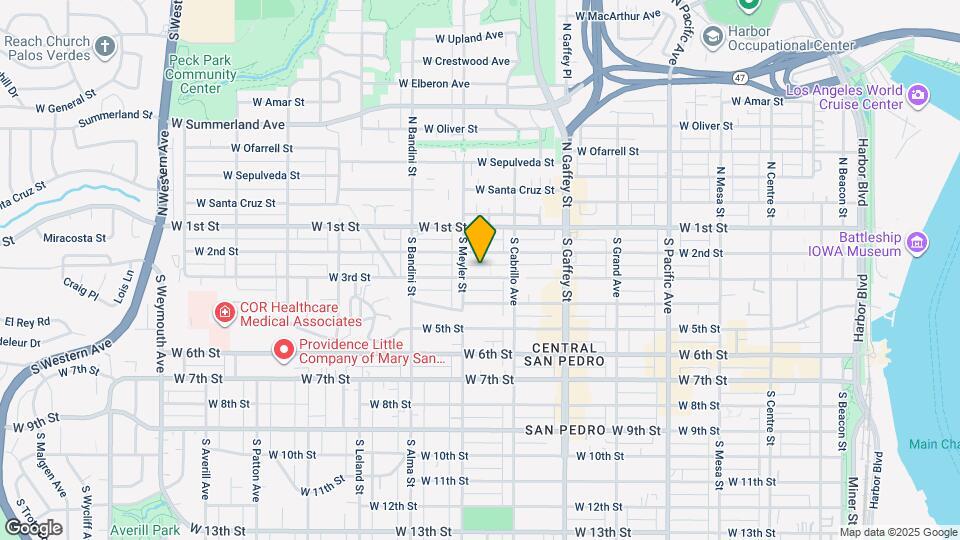 860-862 W 3rd St Map and Location Details