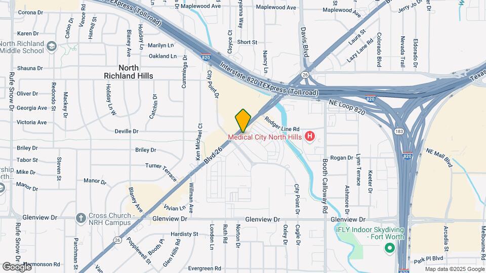 7608 Blvd 26 Map and Location Details