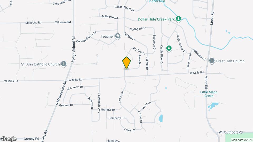 6405 Kellum Dr Map and Location Details