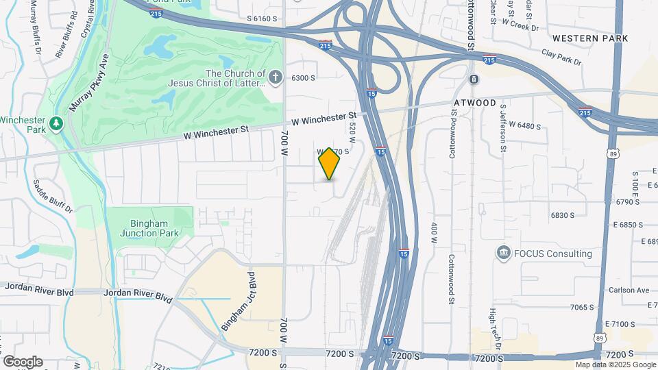 6648 Alfred Way Map and Location Details