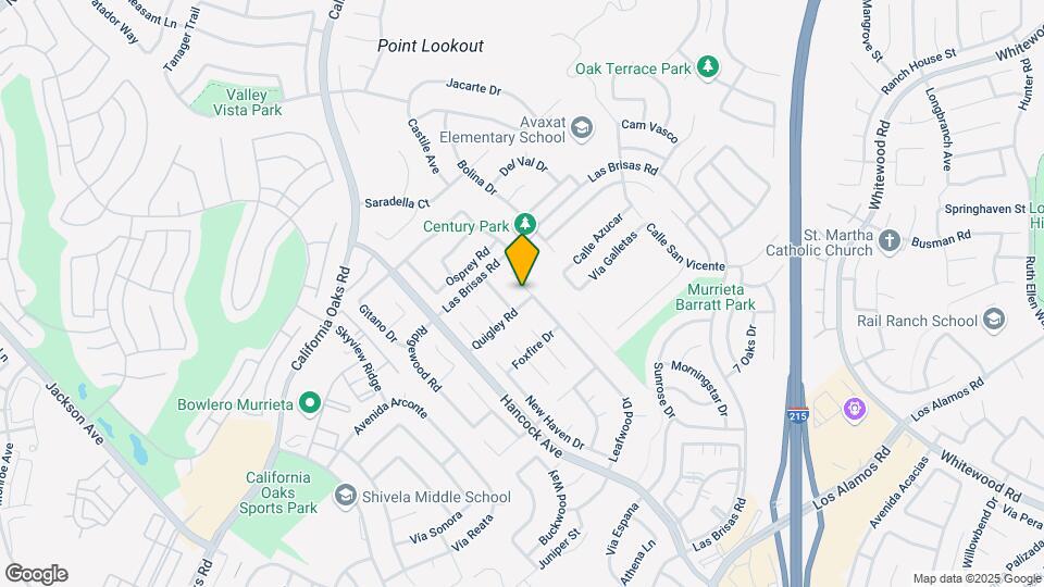 24445 Leafwood Dr Mapa y Detalles de la Ubicación