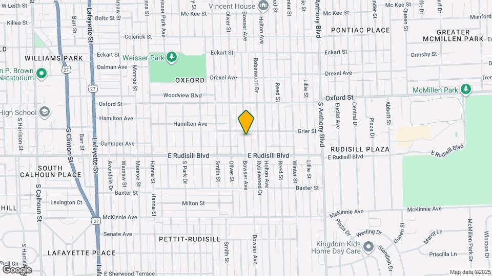 3715 Bowser Ave Map and Location Details