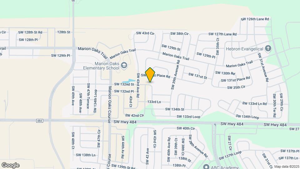 13205 SW 41st Ct Map and Location Details