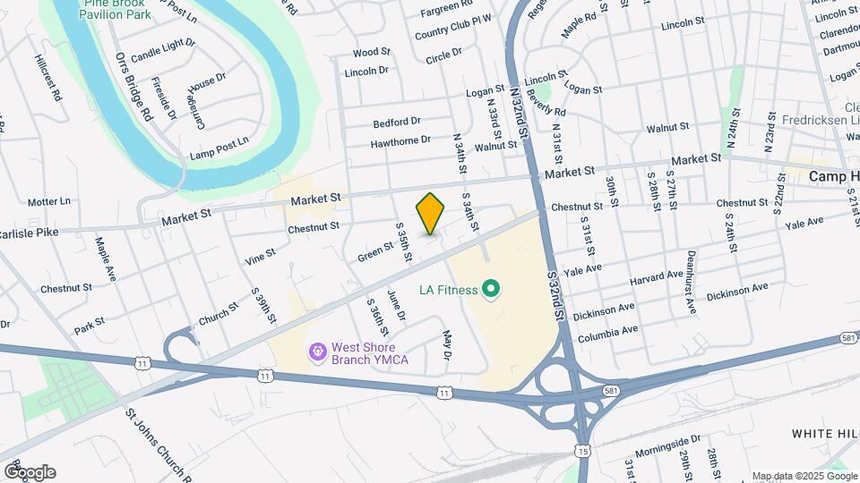 3441 Green St Mapa y Detalles de la Ubicación