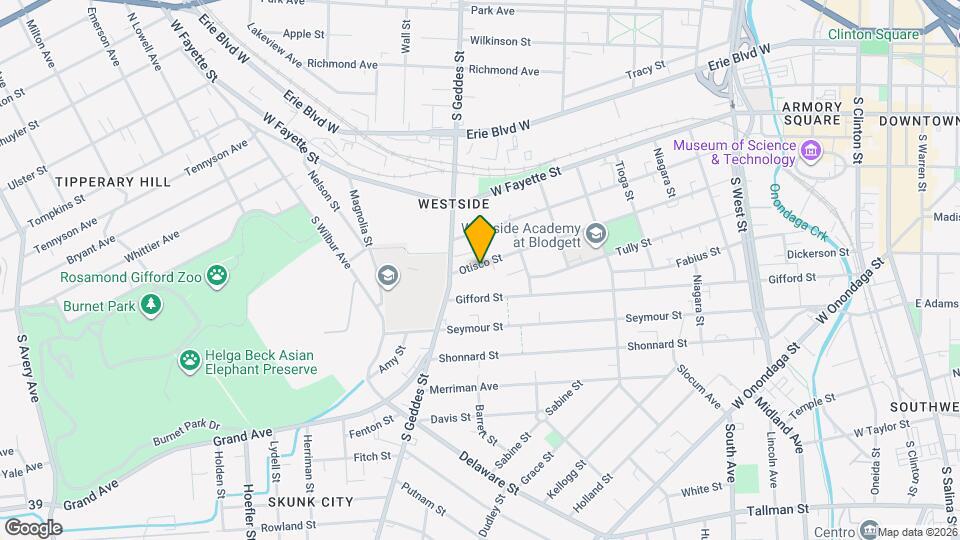 729 Otisco St Map and Location Details
